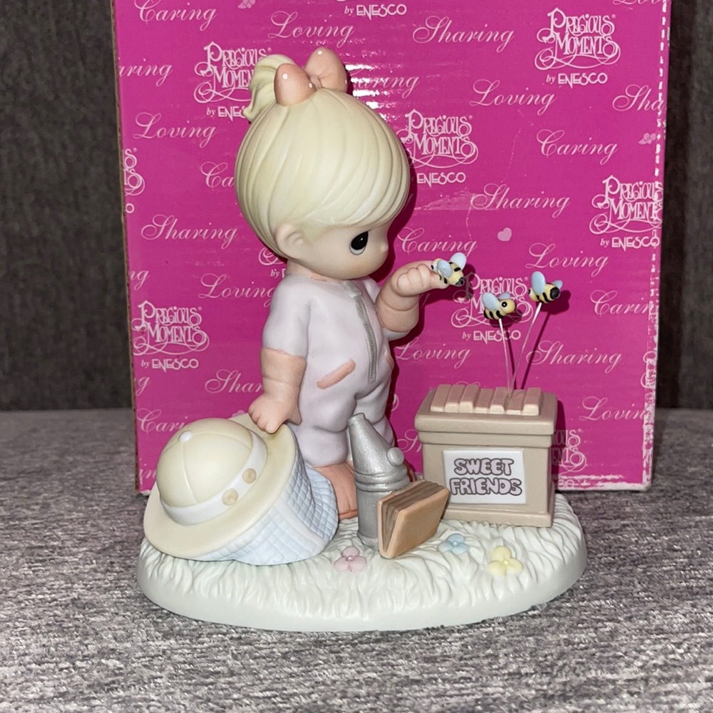 NIB Precious Moments “I Am Always Bee-Side You” Figurine